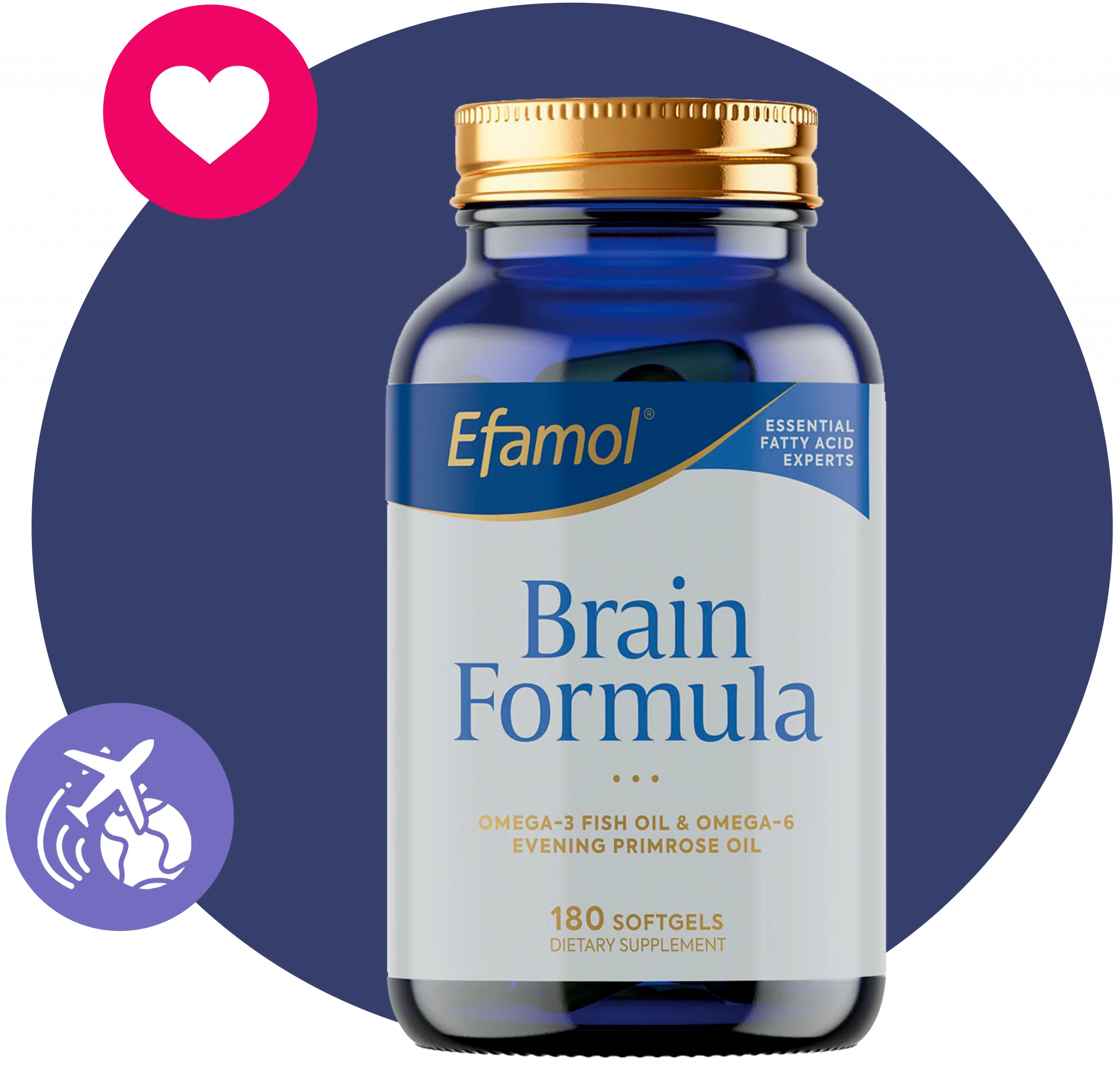  Efamol Efalex Brain Formula 240 капсул